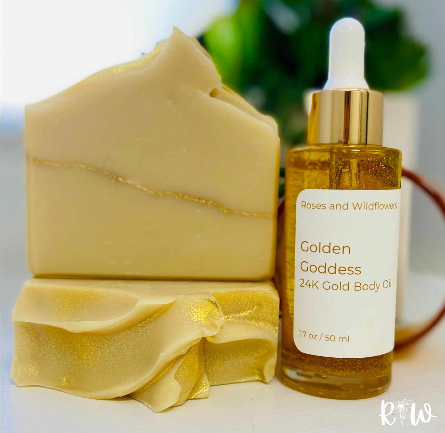 Golden Goddess with Goat Milk Handmade Soap