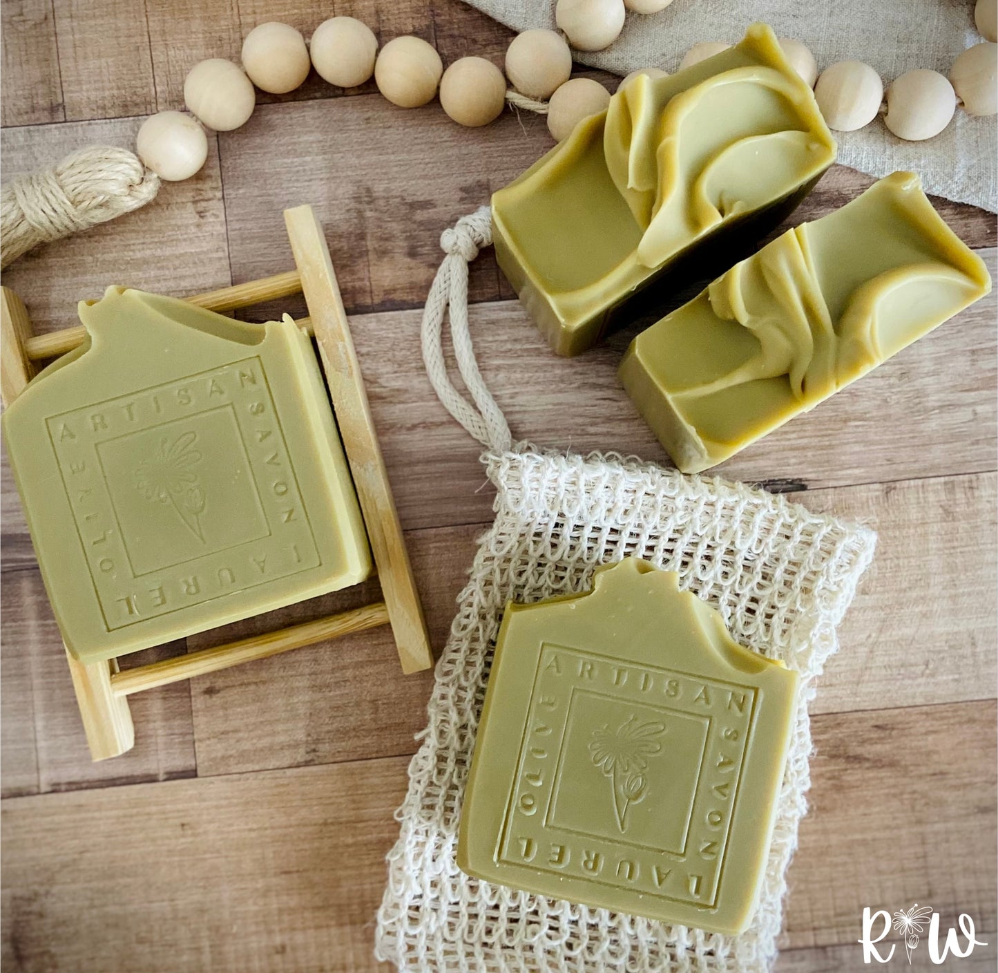 Aleppo Inspired Olive and Laurel Oil Handmade Soap