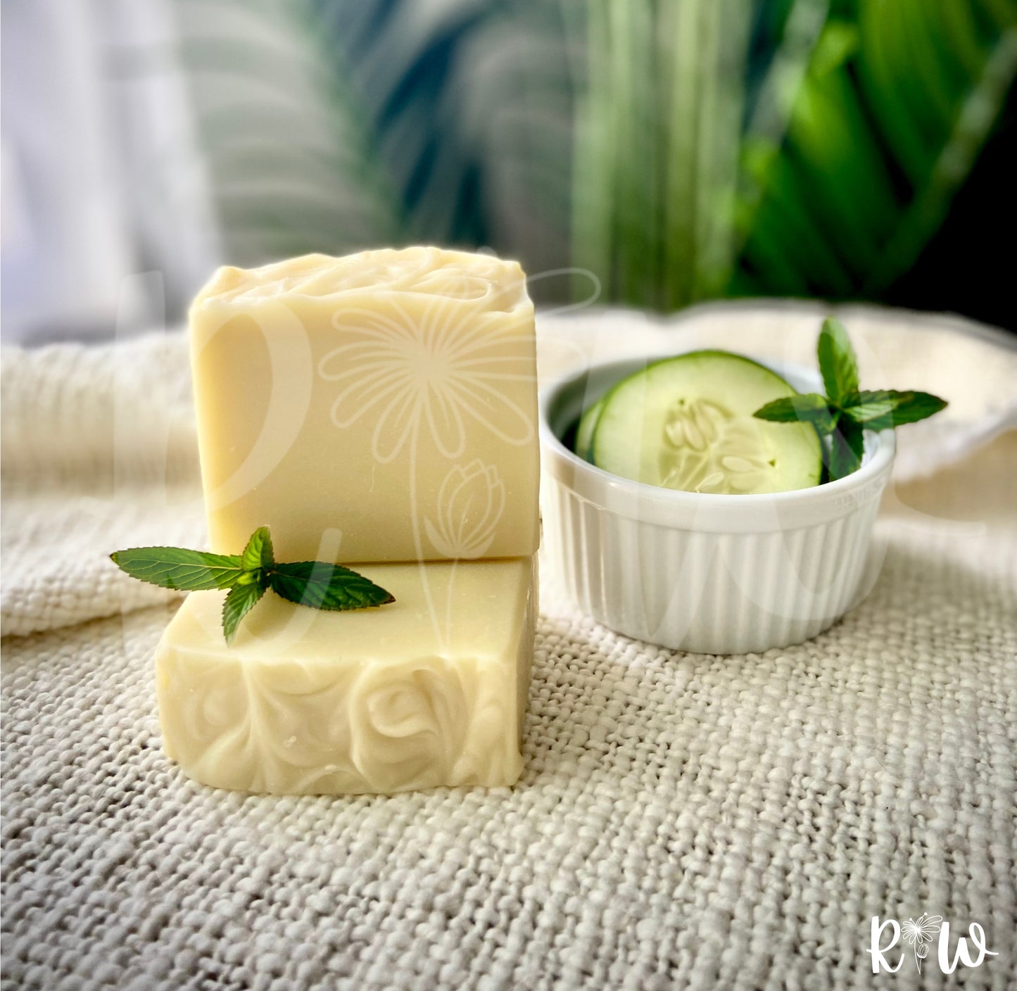 Cucumber & Mint Handmade Soap