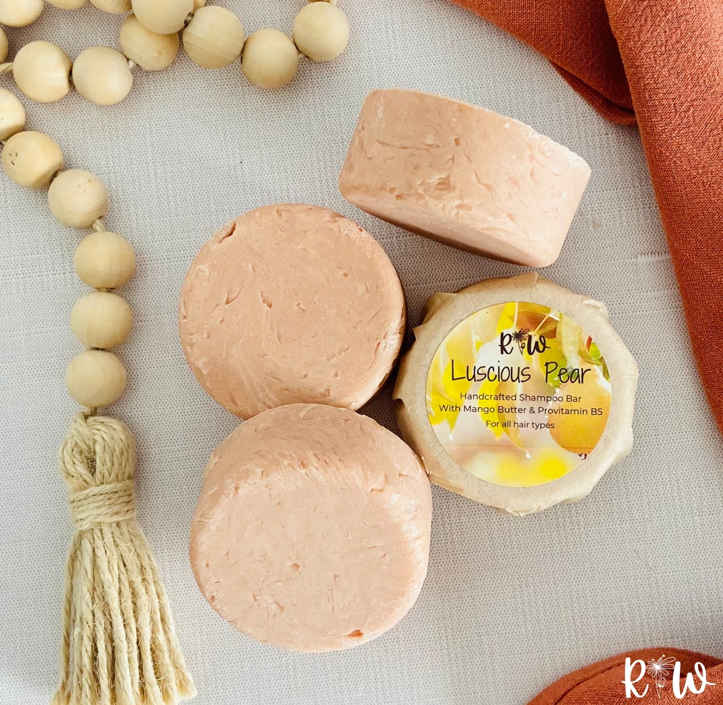 Luscious Pear Solid Shampoo Bar - For All Hair Types