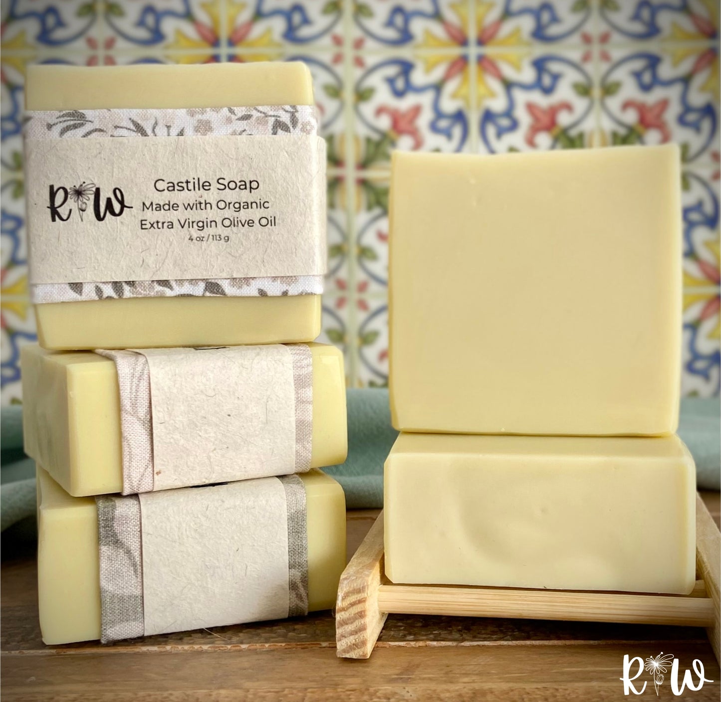Natural Castile Handmade Soaps