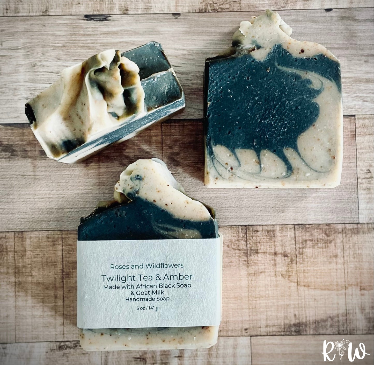 Twilight Tea & Amber Handmade Soap with Goat Milk