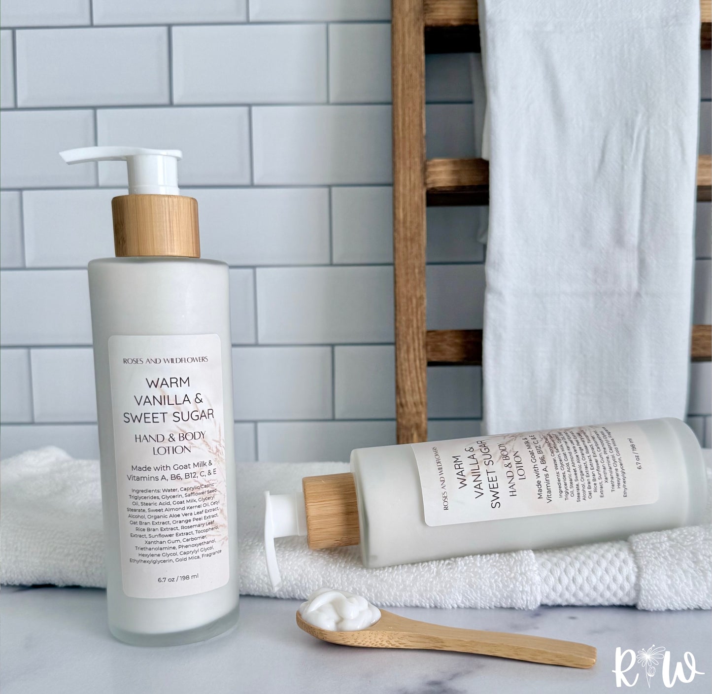 Warm Vanilla & Sweet Sugar Goat Milk Lotion