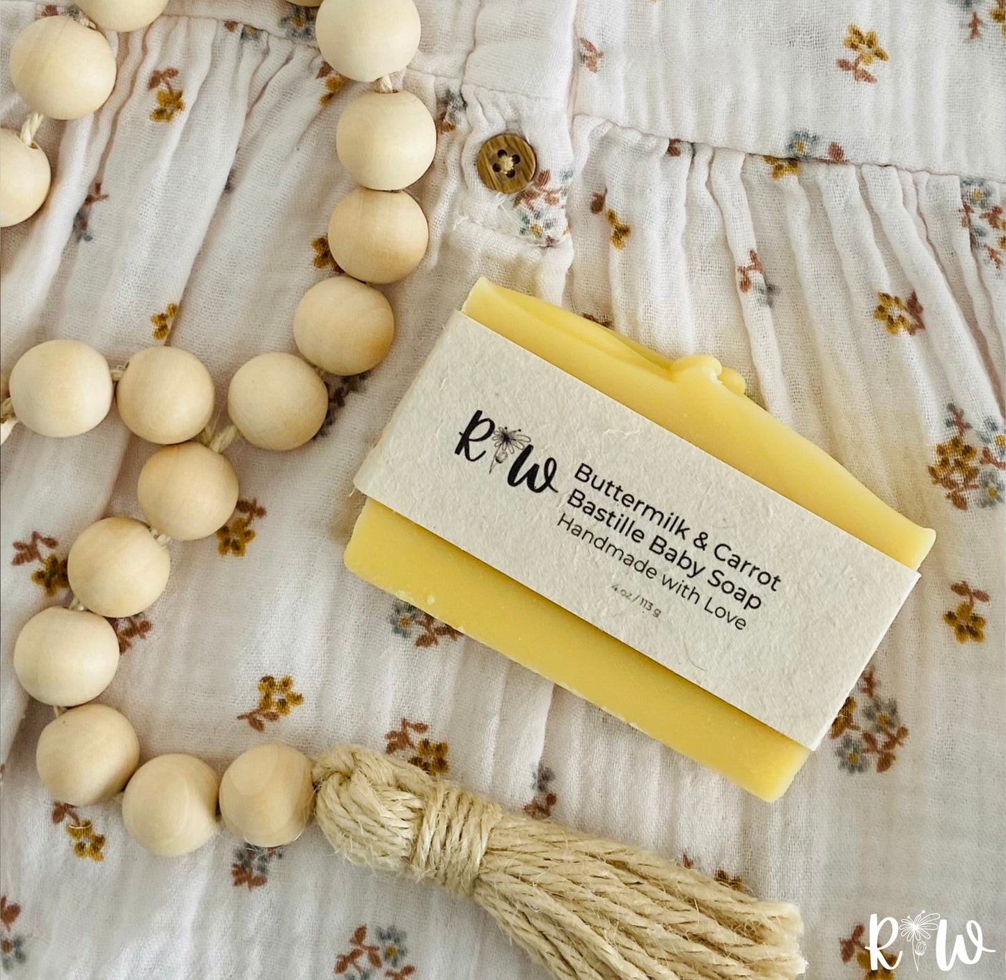 Buttermilk & Carrot Bastille Baby Soap