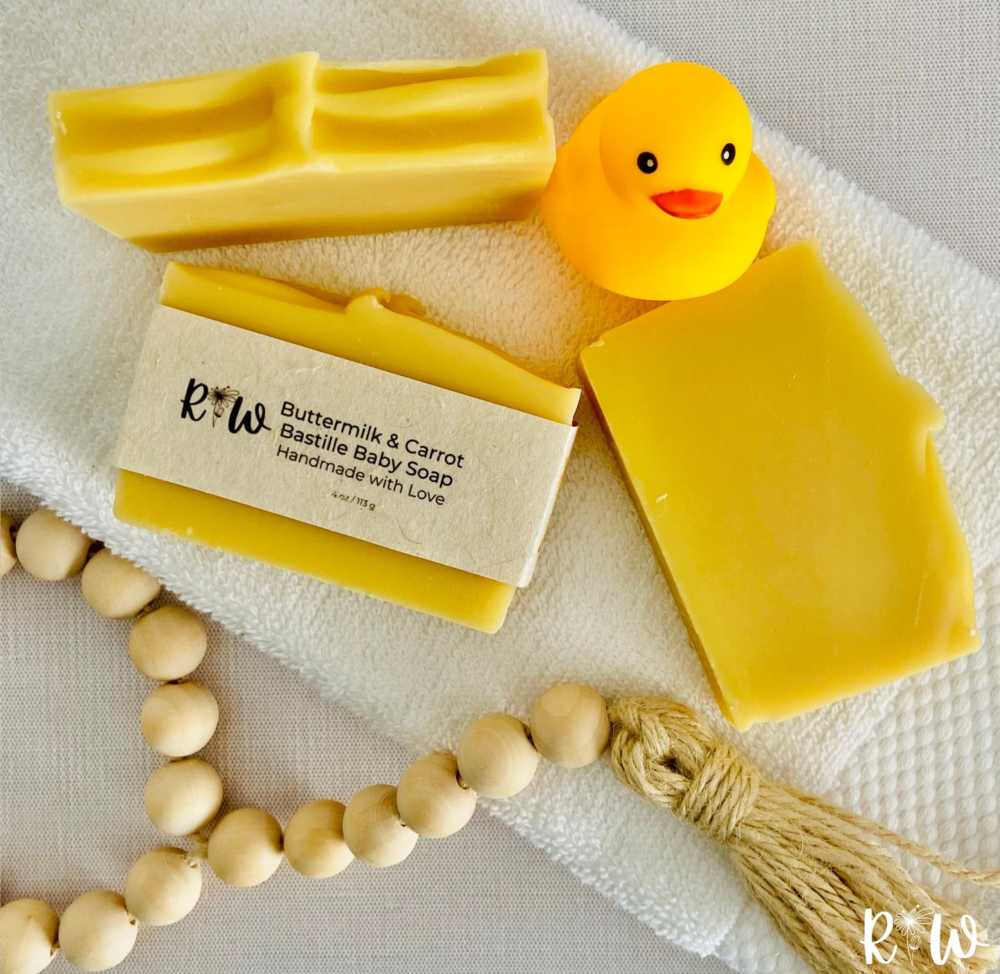 Buttermilk & Carrot Bastille Baby Soap