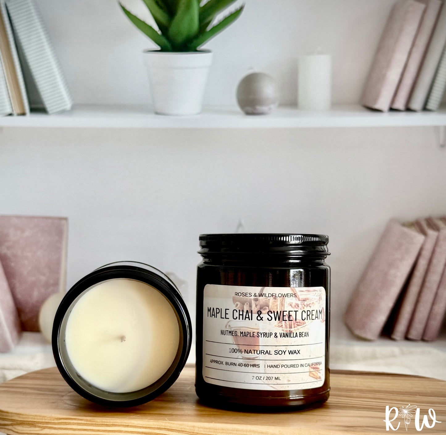 Maple Chai & Sweet Cream Soy Candle