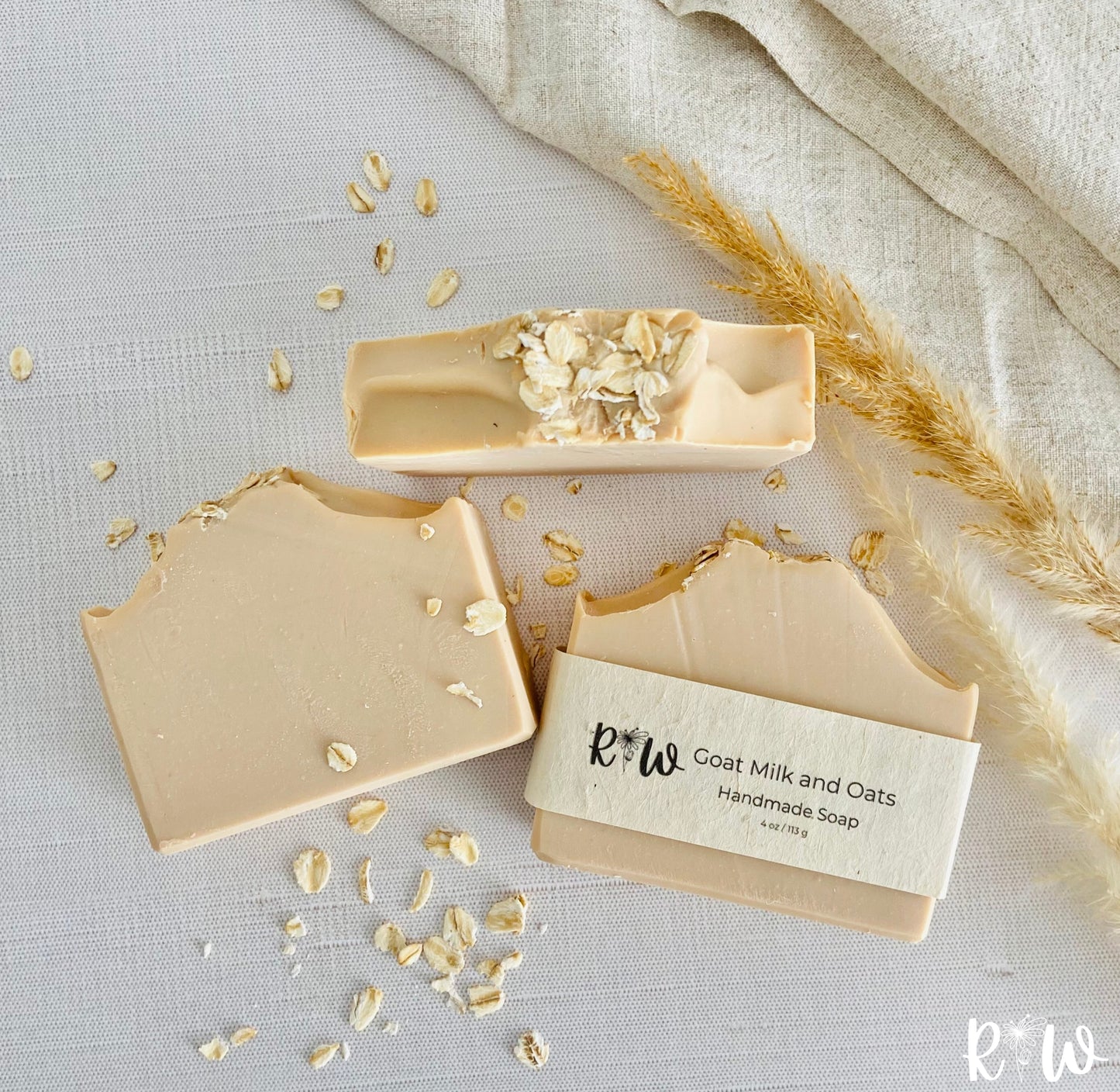 Goat Milk & Oats Handmade Soap