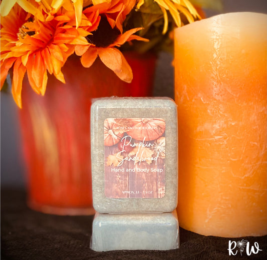 Small Pumpkin Sandalwood Soap