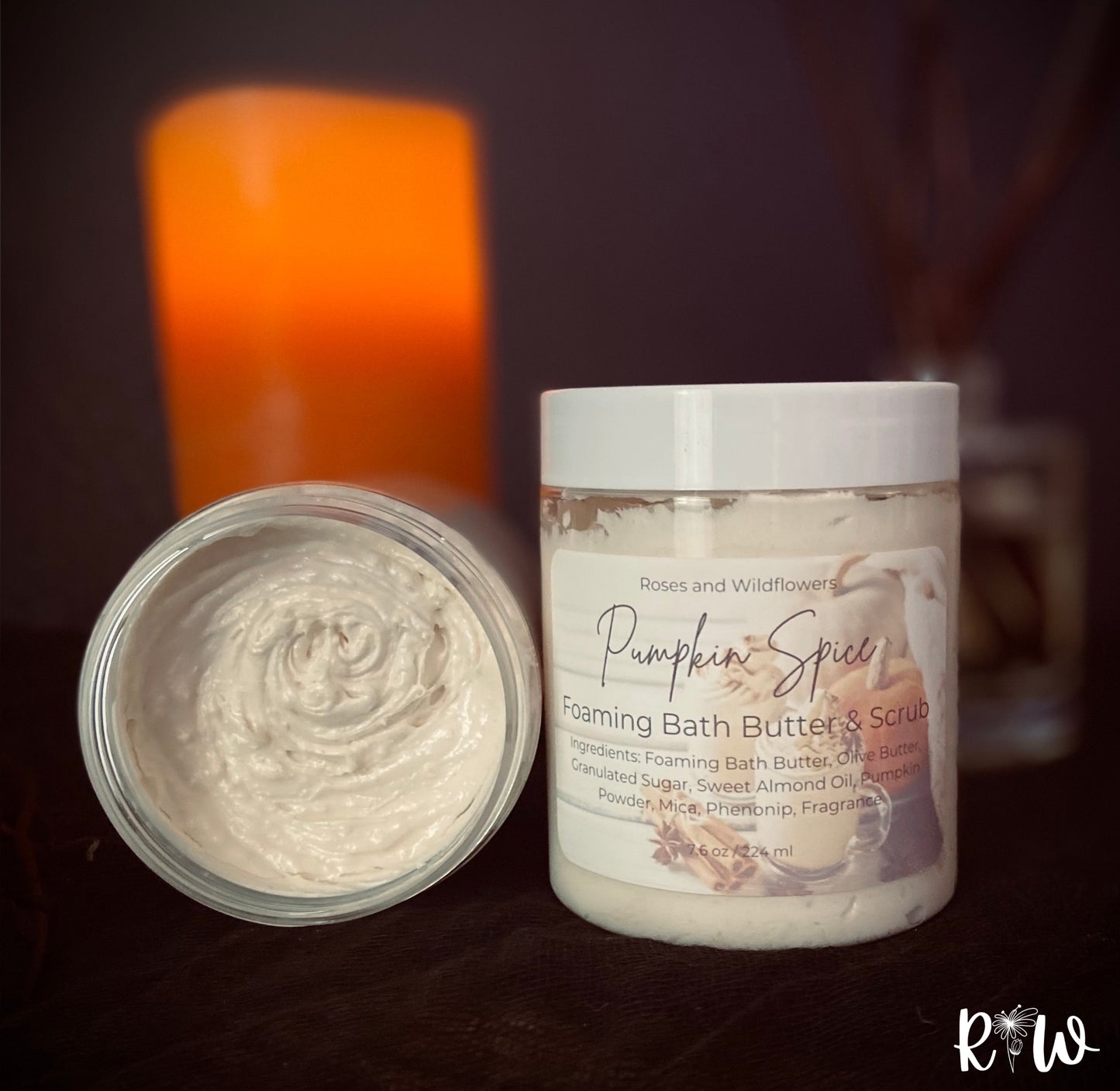 Pumpkin Spice Foaming Body Scrub