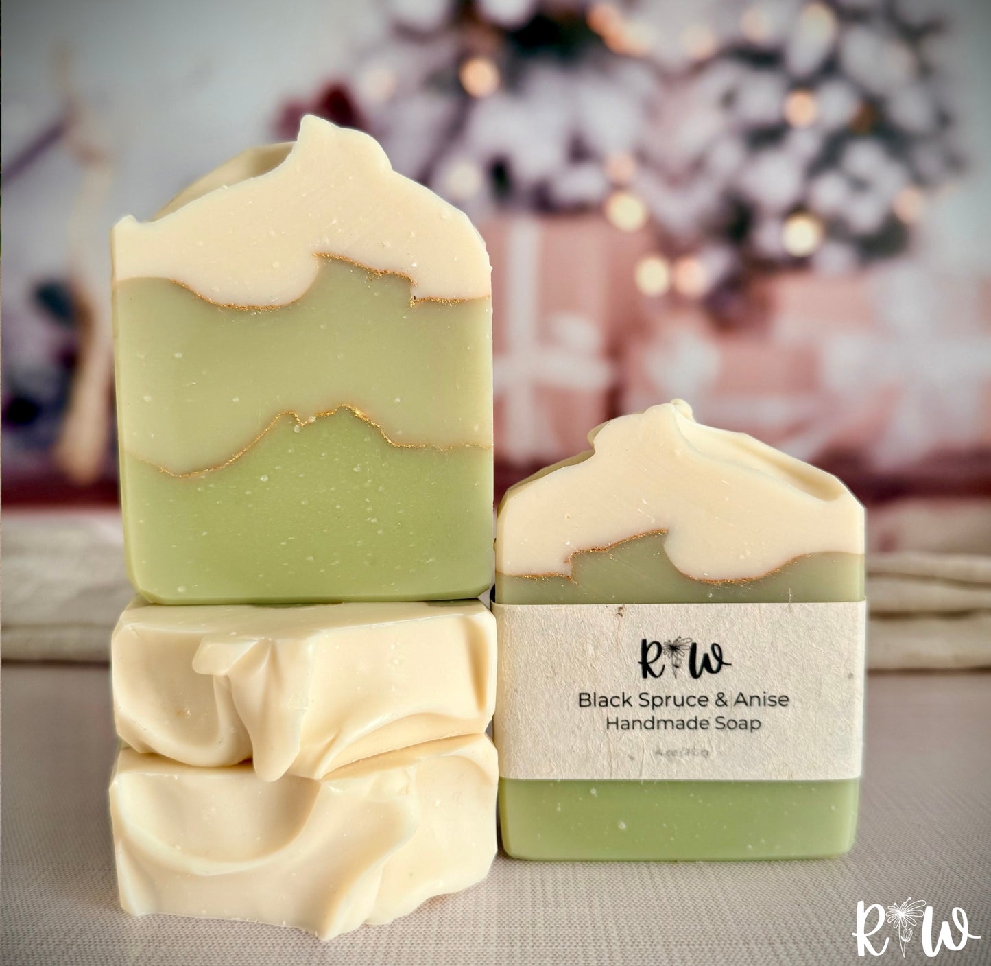 Black Spruce & Anise Handmade Soap