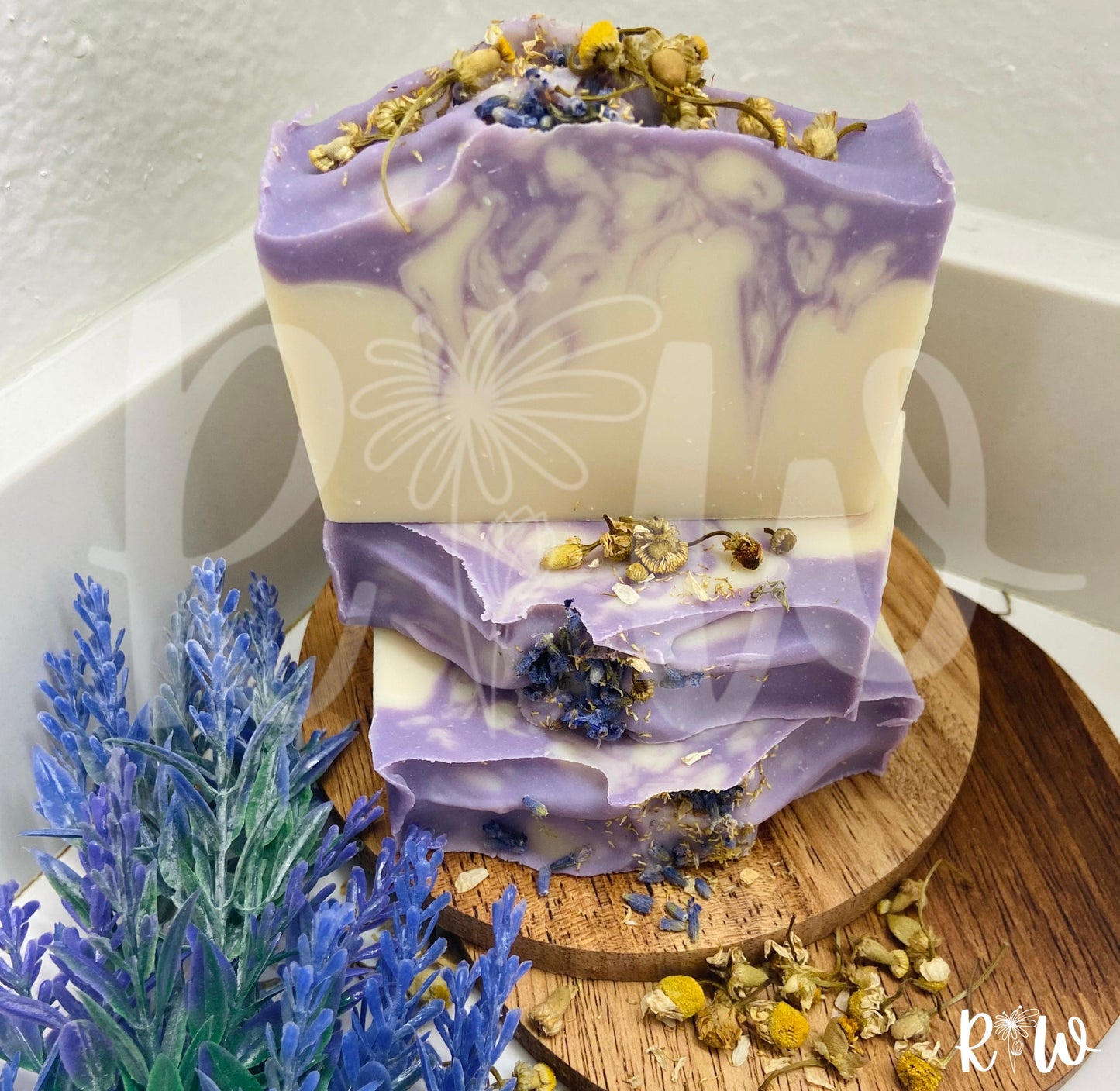 Chamomile Tea & Lavender Handmade Soap