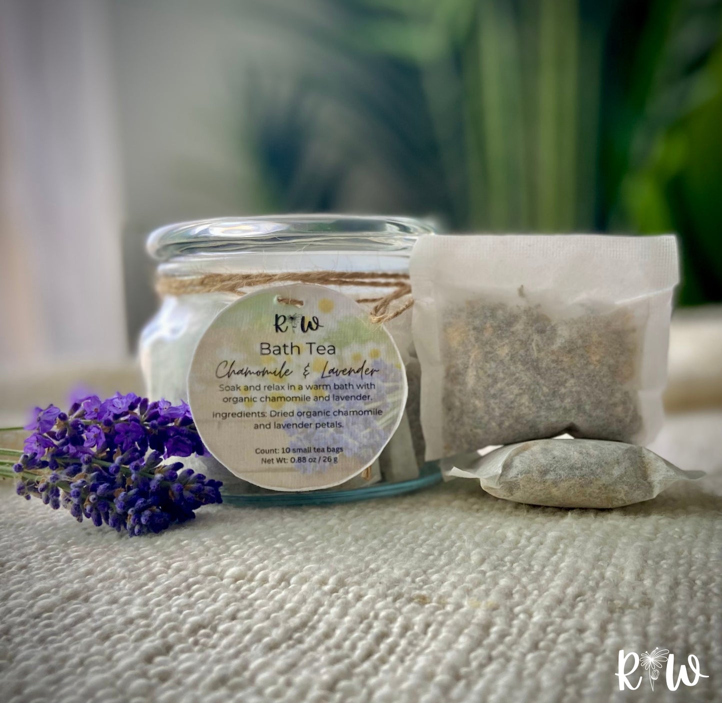 Chamomile and Lavender Bath Tea