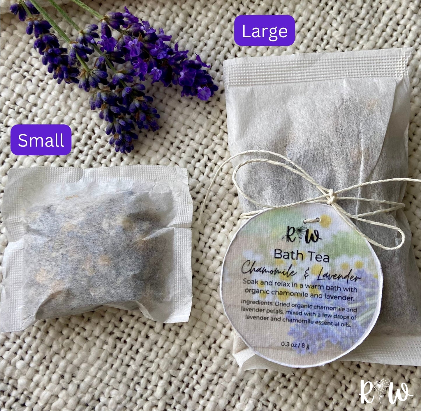 Chamomile and Lavender Bath Tea