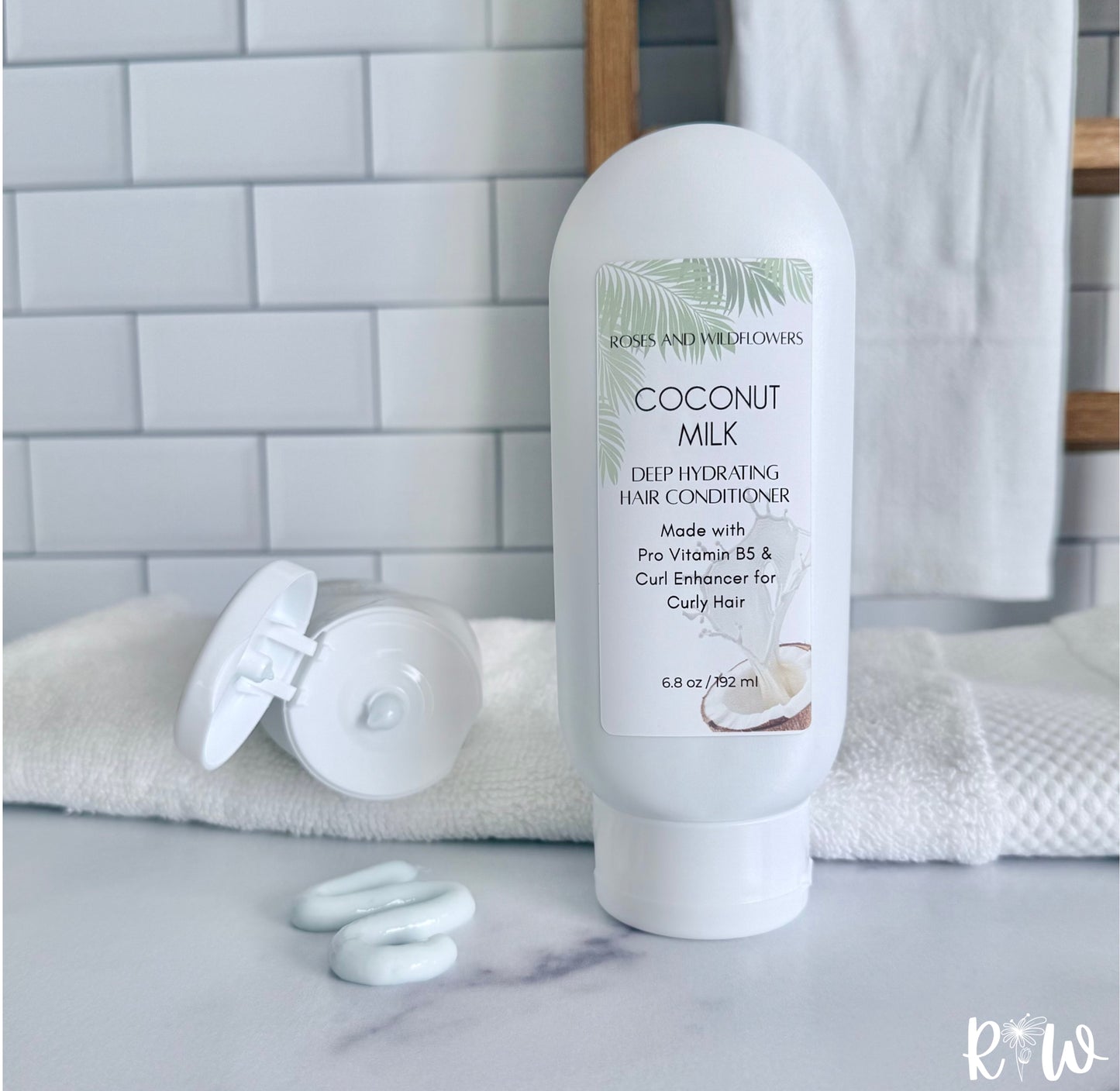 Coconut Milk Deep Conditioner - For Curly Hair