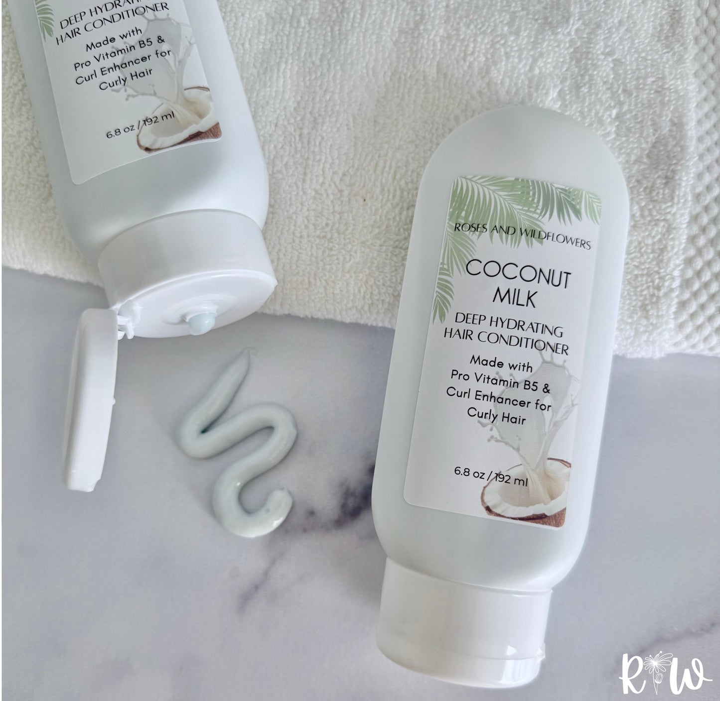 Coconut Milk Deep Conditioner - For Curly Hair