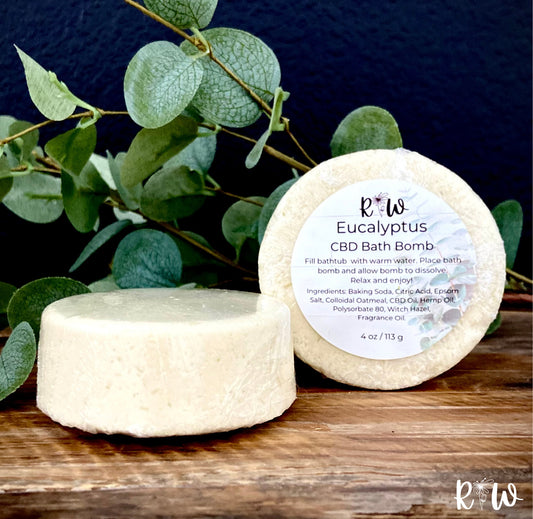 Eucalyptus CBD Bath Bomb