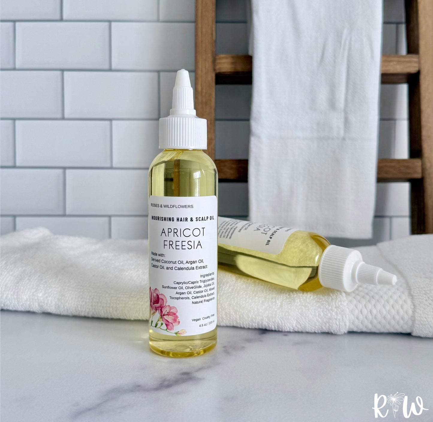 Apricot Freesia Hair Oil - For All Hair Types