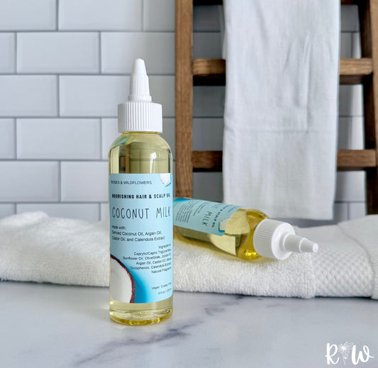 Coconut Milk Hair Oil - For All Hair Types