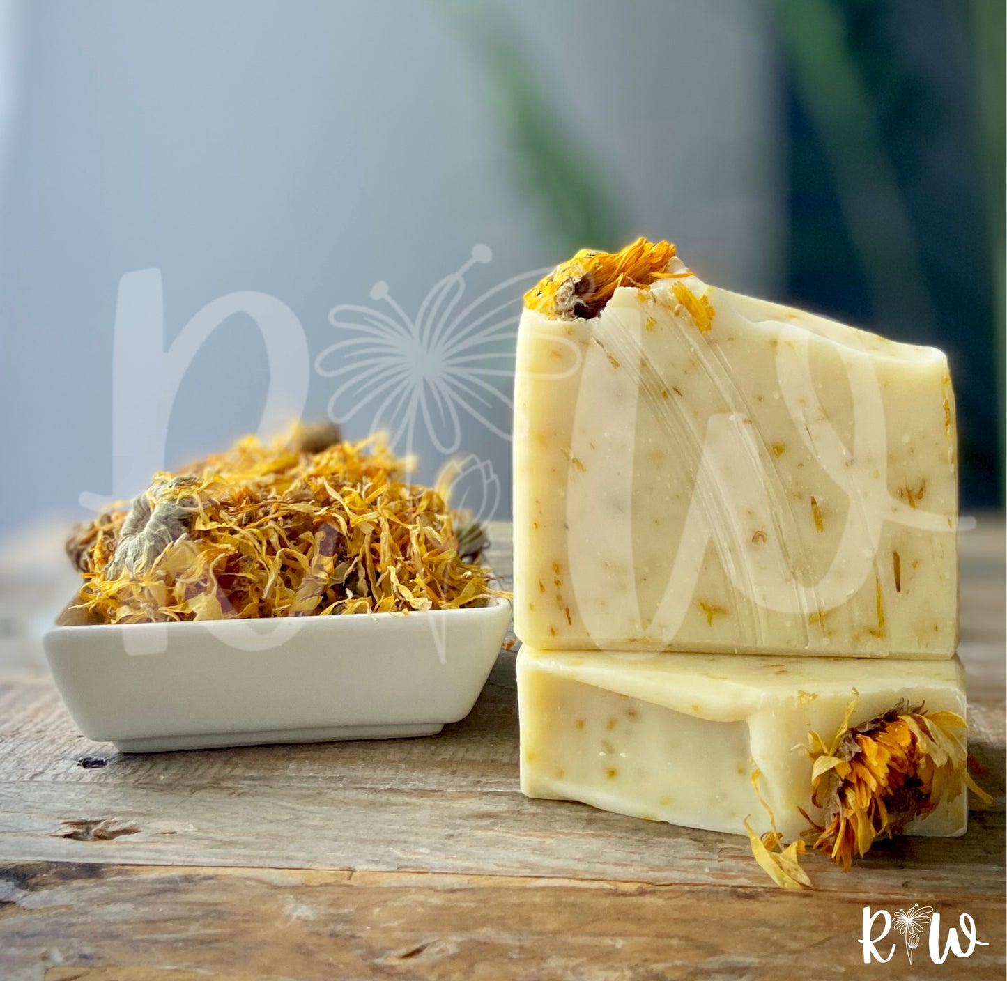 Infused Calendula with Petals Handmade Soap