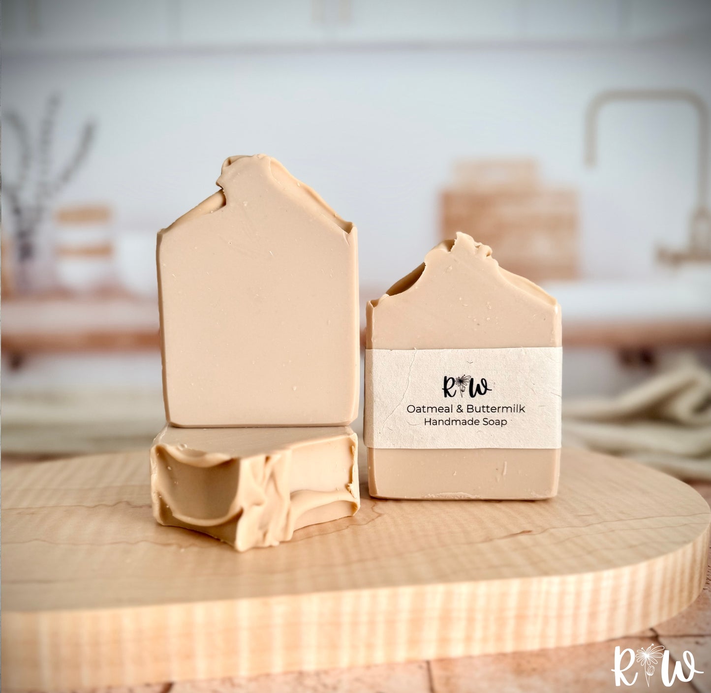 Oatmilk and Buttermilk Handmade Soap