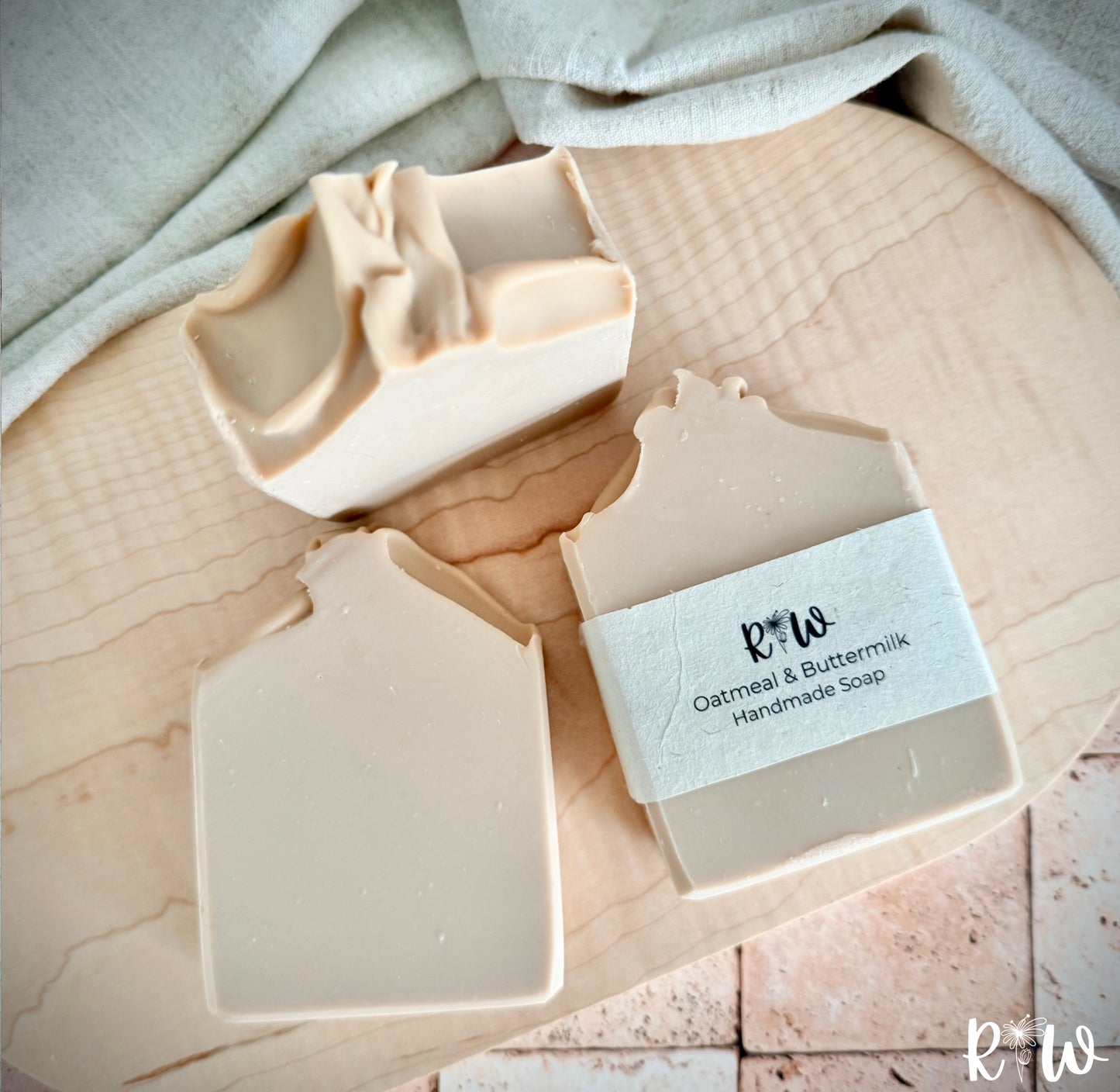 Oatmilk and Buttermilk Handmade Soap