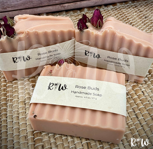 Rose Buds Handmade Soap