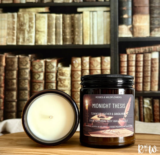 Midnight Thesis Soy Candle